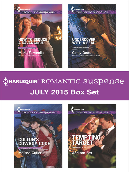 Title details for Harlequin Romantic Suspense July 2015 Box Set by Marie Ferrarella - Wait list